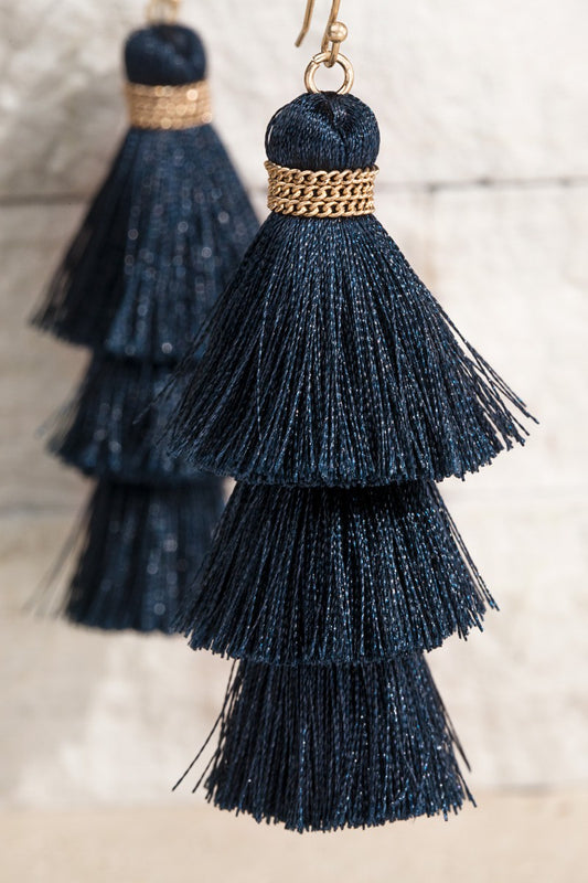 Tier Tassel Earrings