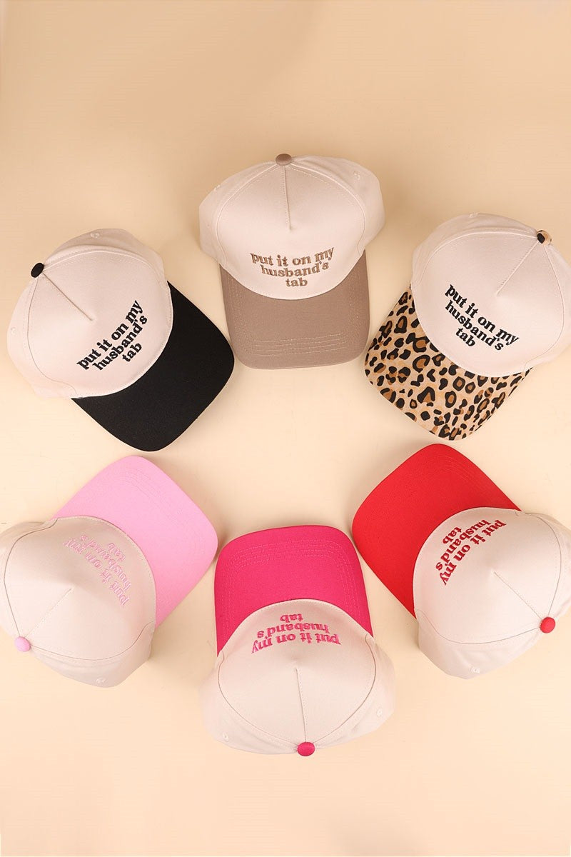 Put it On My Husband's Tab Hat