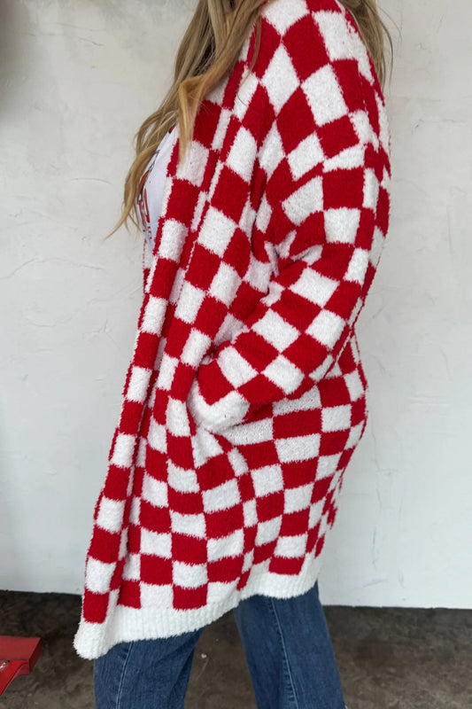 Checkered Cloud Cardigan PREORDER