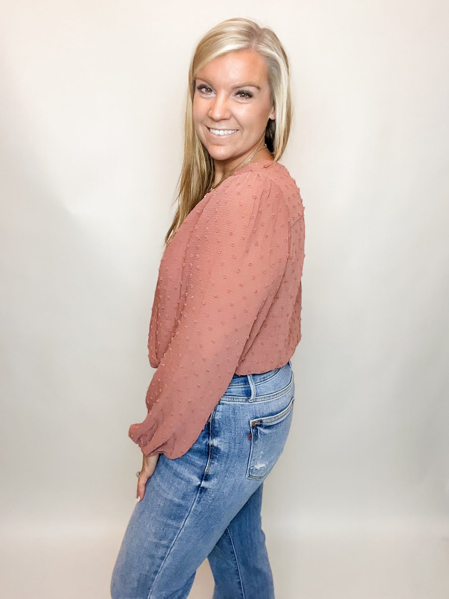 Swiss Dot Bodysuit - 1 small left