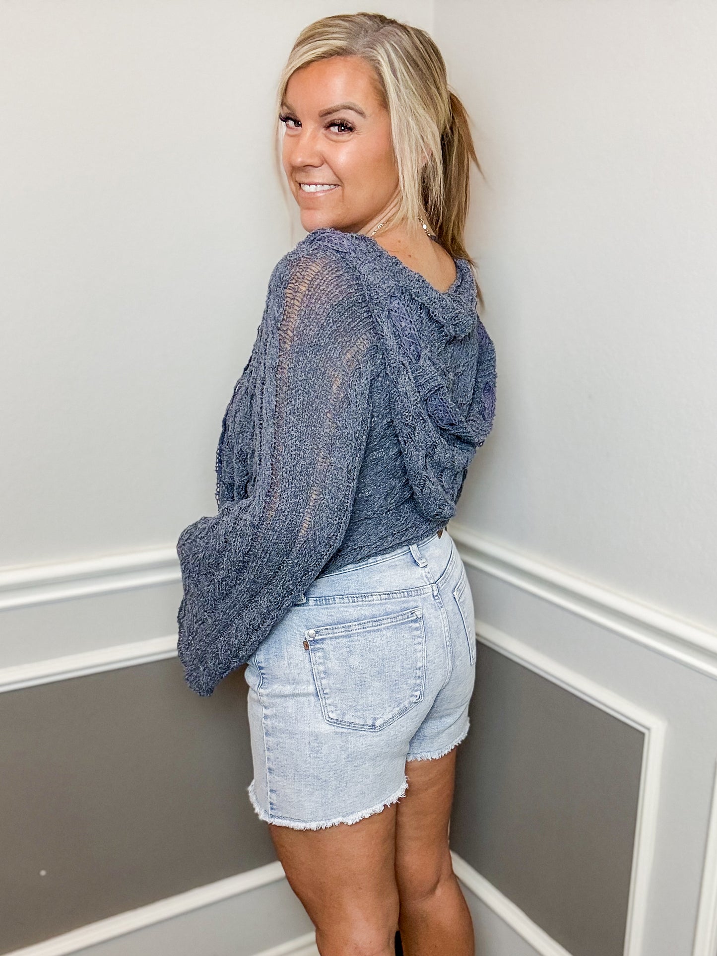 Judy Blue Mineral Wash Cut-Off Shorts