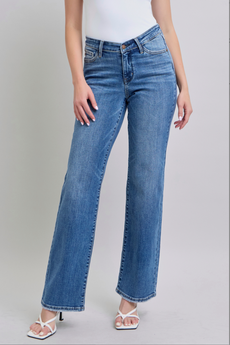 Judy Blue Vintage Wash Straight Jeans