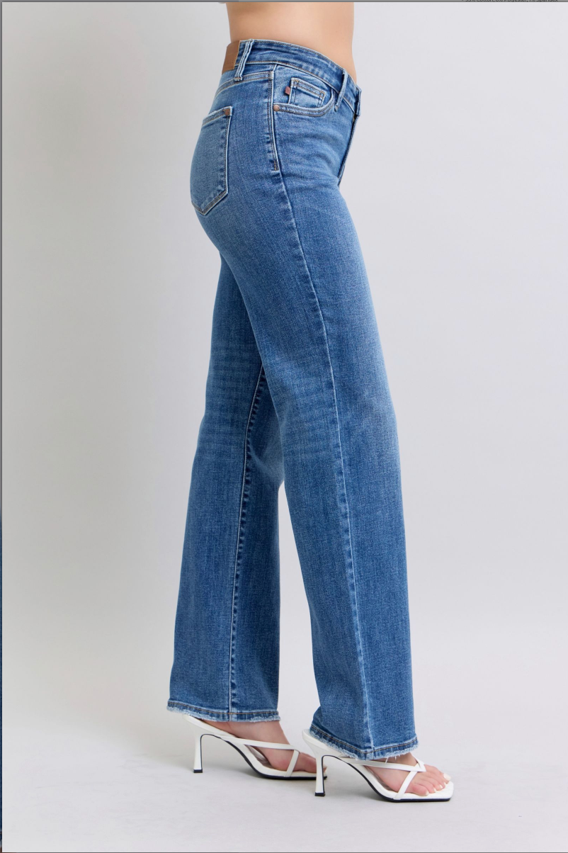 Judy Blue Vintage Wash Straight Jeans