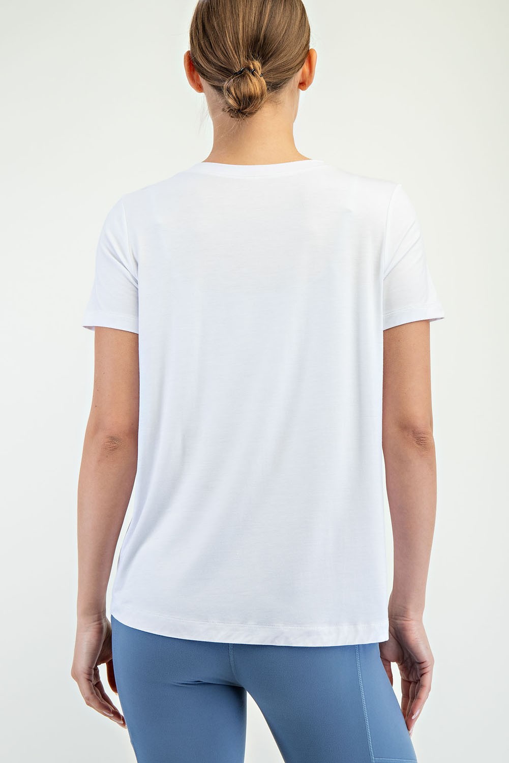 Viscose Modal Short Sleeve Top