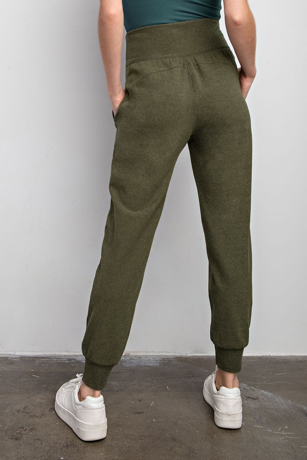 RIb Brush Joggers |Olive|