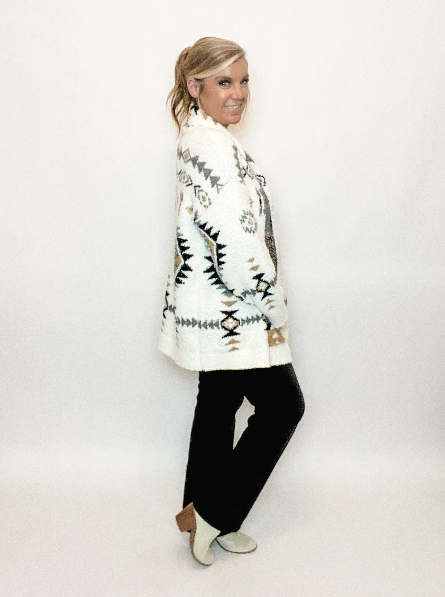 Cozy Aztec Cardigan