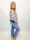 Striped Dot Multicolor Sweater