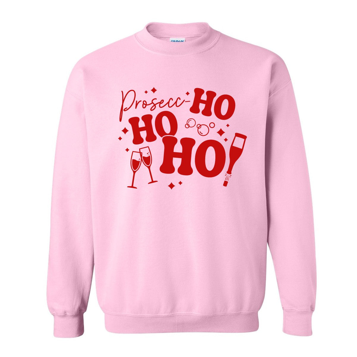 Prosecco Ho Ho Ho Graphic Sweatshirt