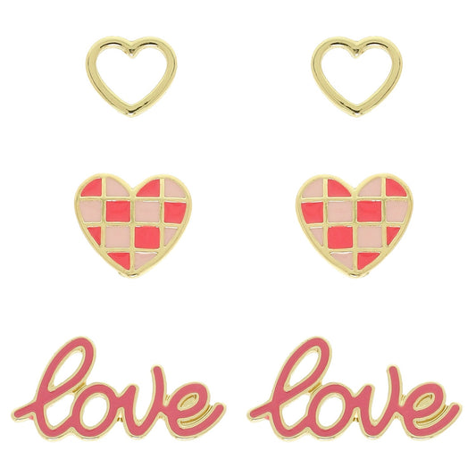 Love Earring Set