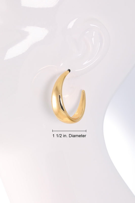 Gold Hoop Earrings