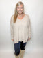 Hi-Low Sweater |Light Mocha|