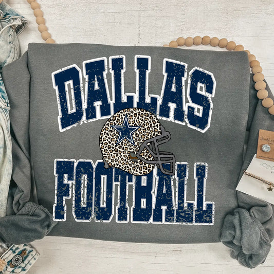 Cowboys Football Varsity Block Sweatshirt