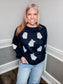 Sequin Ghosts Top