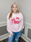 Prosecco Ho Ho Ho Graphic Sweatshirt