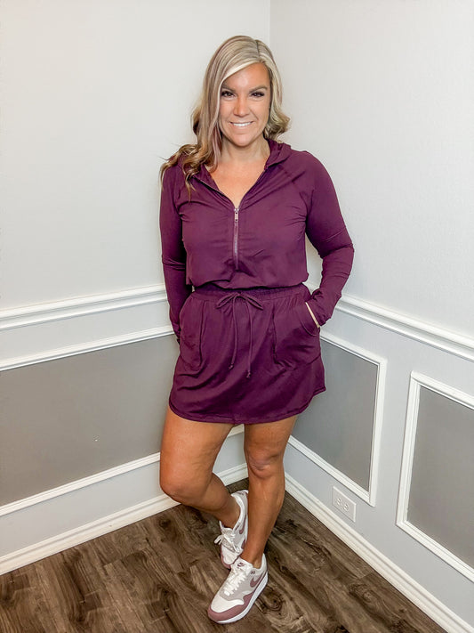 Hooded Butter Active Romper