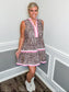 Leopard Tiered Mini Dress