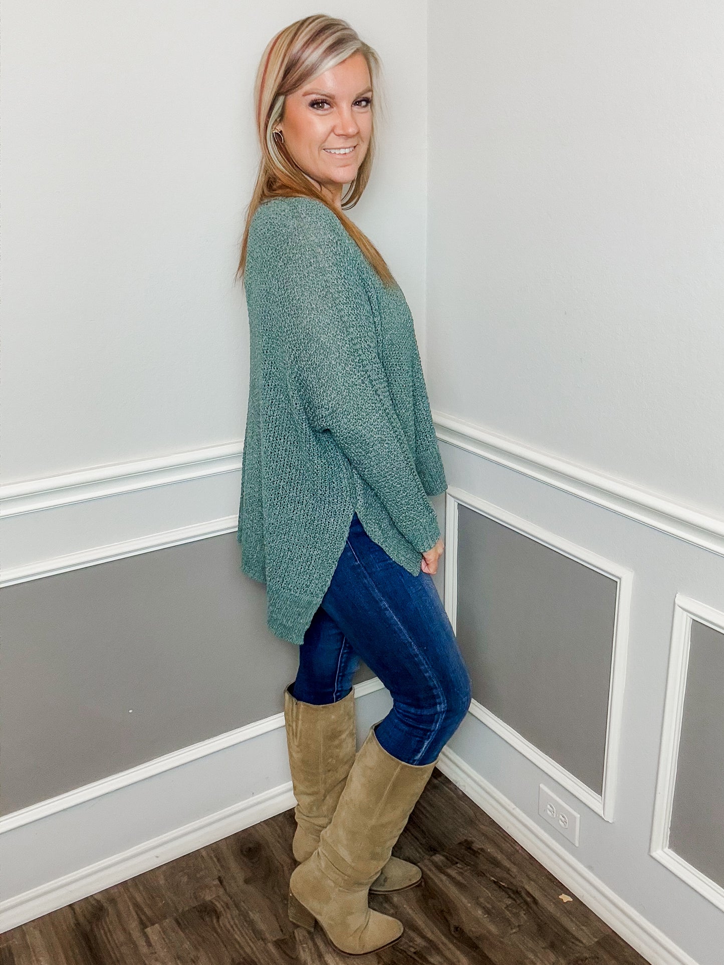 Dolman Sleeve Sweater