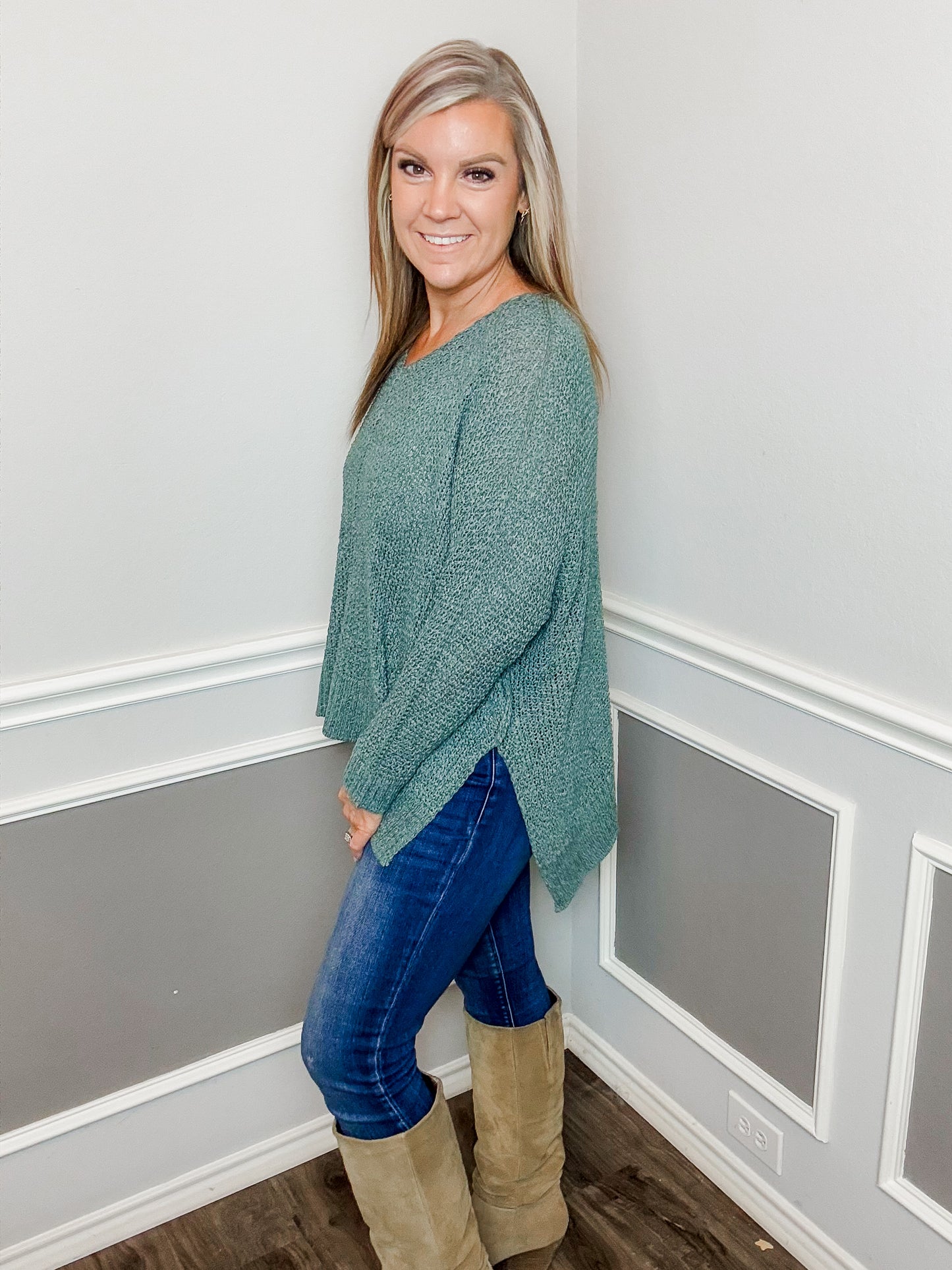 Dolman Sleeve Sweater