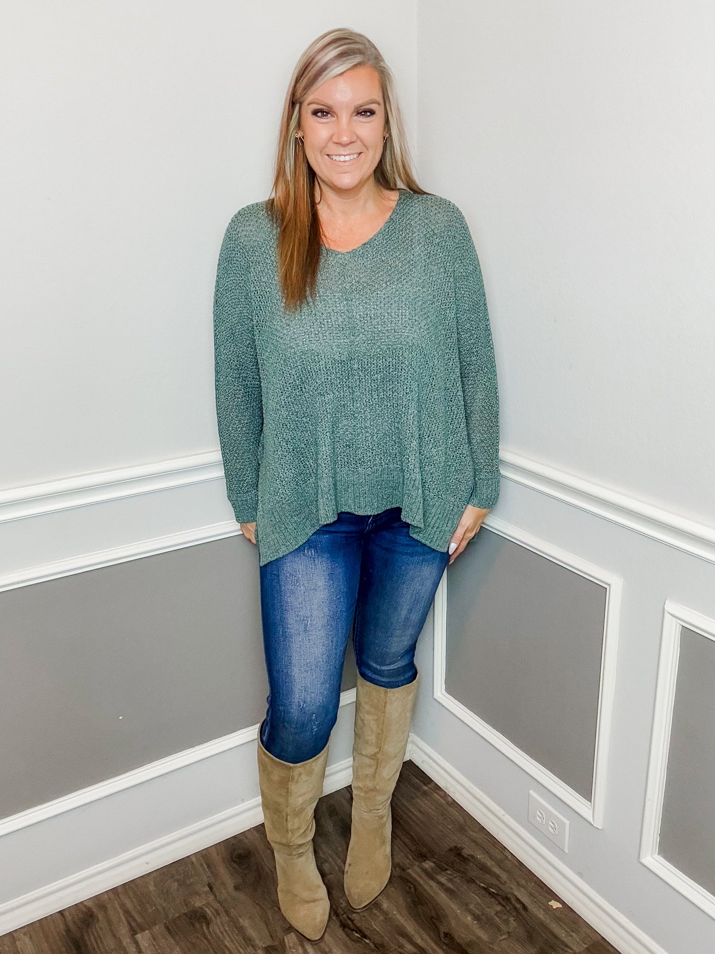 Dolman Sleeve Sweater