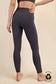Butter Leggings with Pockets |CHARCOAL|