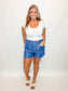 Chambray Shorts