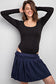 Butter Soft Square Neck Bodysuit |Black|