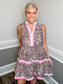 Leopard Tiered Mini Dress
