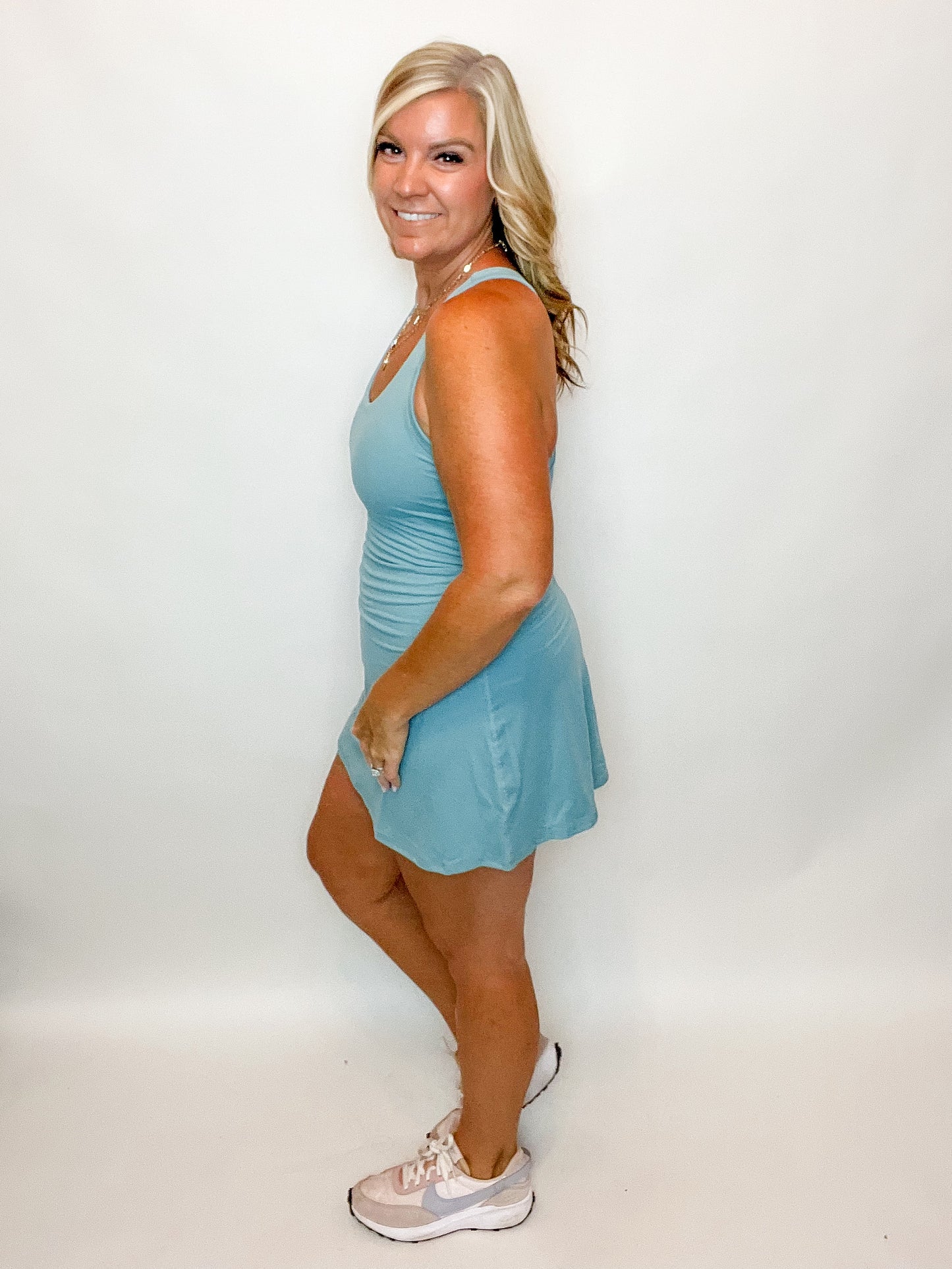 Active Romper Dress |TIDAL WAVE|