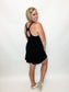 Active Romper Dress |BLACK|