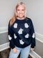 Sequin Ghosts Top