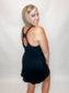 Active Romper Dress |BLACK|