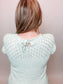 Crochet Detail Sweater Top