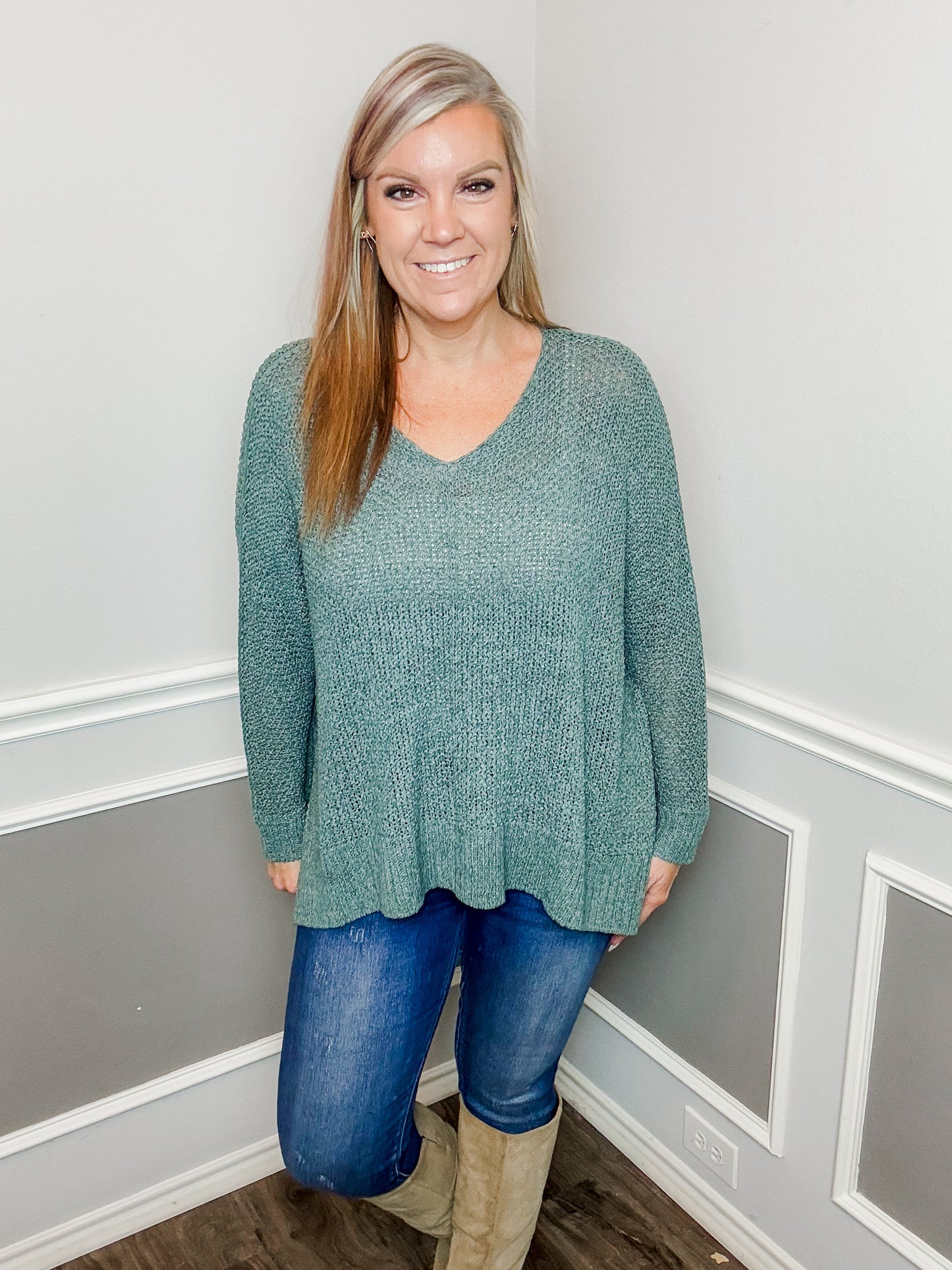 Dolman Sleeve Sweater