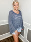 Lace Cable Knit Hoodie