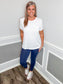 Viscose Modal Short Sleeve Top