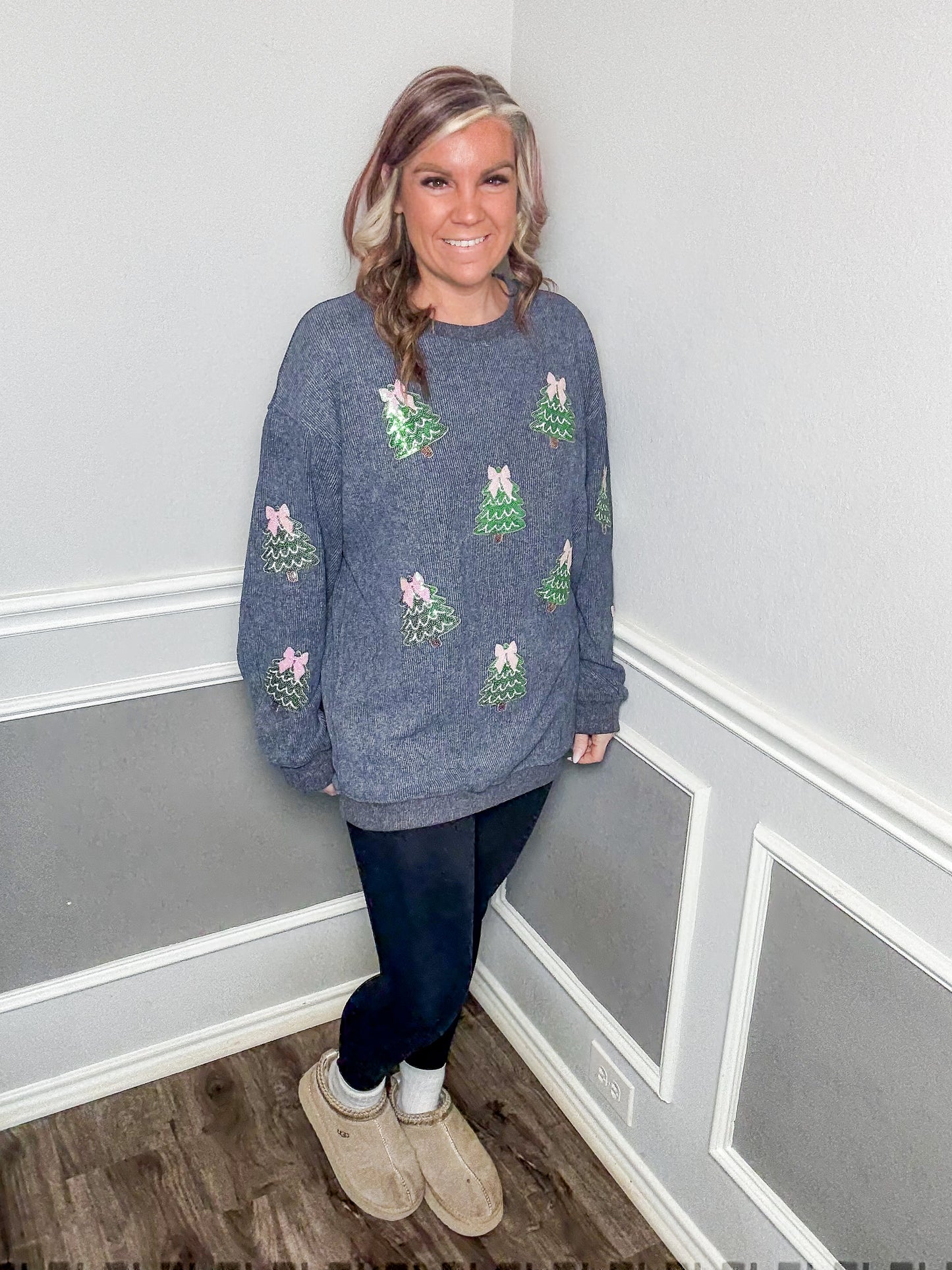 Sequin Christmas Tree Top