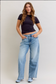 Judy Blue Twisted Seam Baggy Jeans