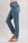 Judy Blue Vintage Wash Boyfriend Jeans