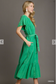 Mineral Wash Midi Dress |GREEN|