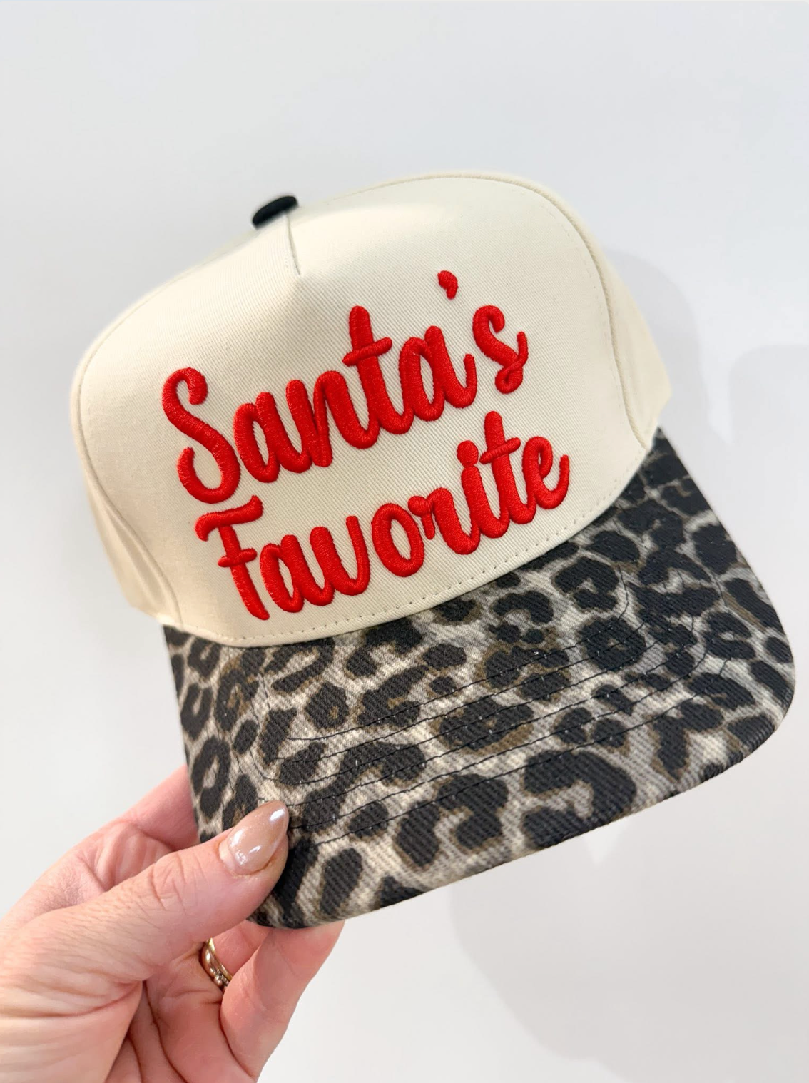 Santa's Favorite Trucker Hat