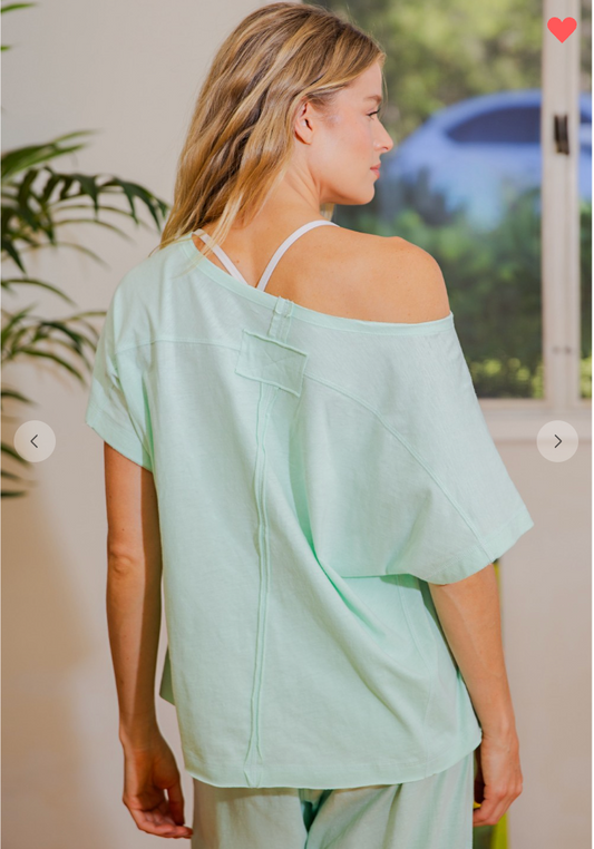 Cotton Off the Shoulder Top