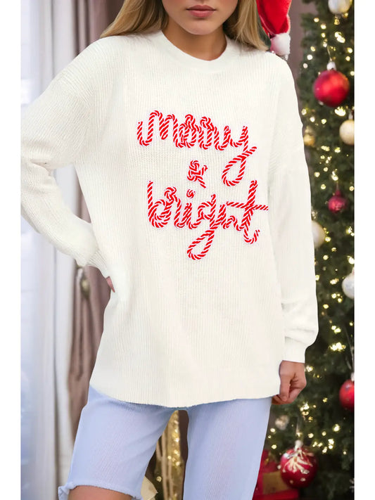 Merry & Bright Holiday Sweater PREORDER