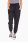 Cuffed Essential High Waisted Joggers |BLACK|