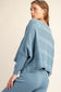 Oversized Sweater Set |Ocean Blue|