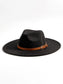 Leather Belt Strap Fedora Hat